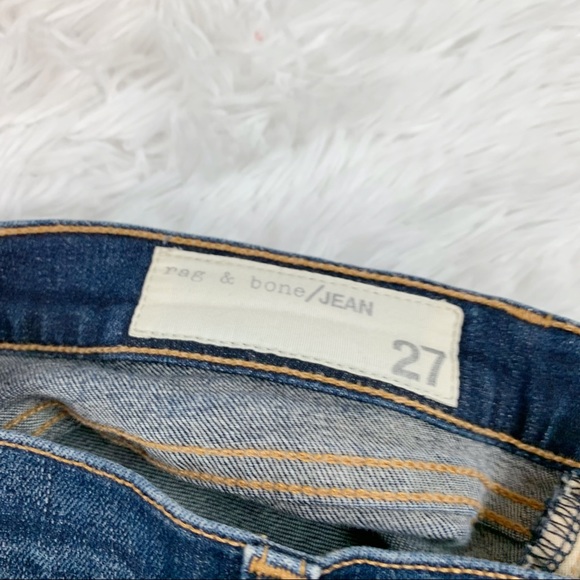 Rag & Bone The Skinny Jean in Sheffield mid rise distressed - Picture 8 of 12